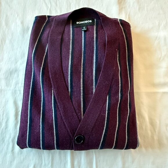 Bonobos Other - Bonobos Striped Cardigan Sweater